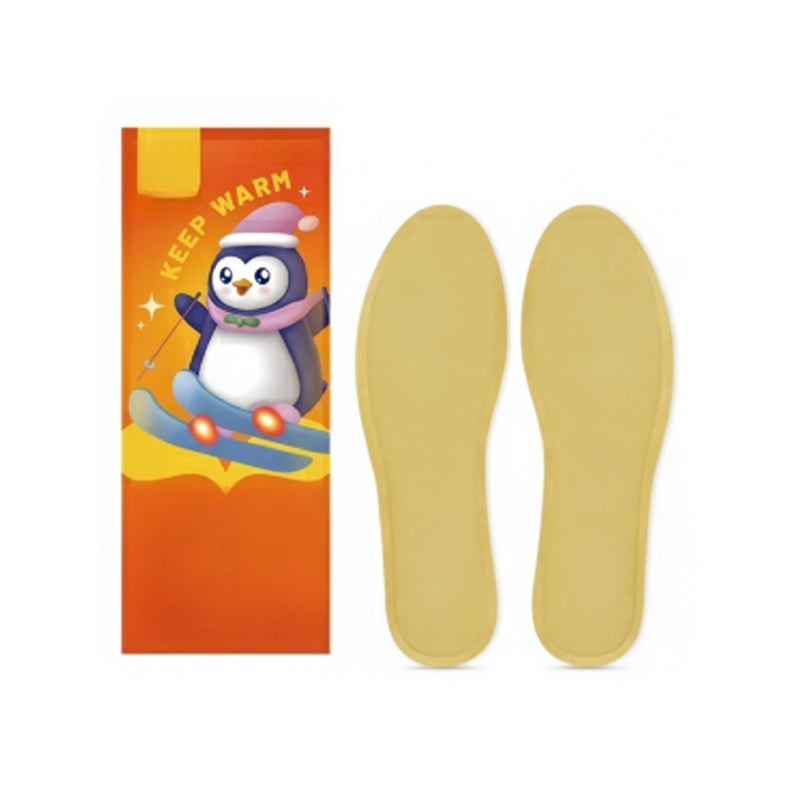 Självuppvärmande skoinlägg för vintern