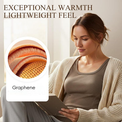 Komfortabel termisk tank-top-bh i grafen