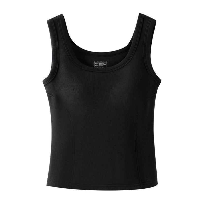 Komfortabel termisk tank-top-bh i grafen