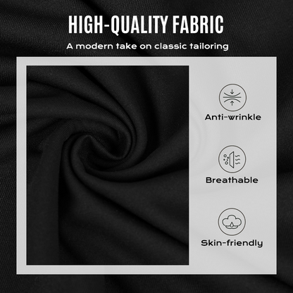 💖 Knappdetaljerad Plisserad Mini Blazerklänning 👗 Enkel Stil & Elegans