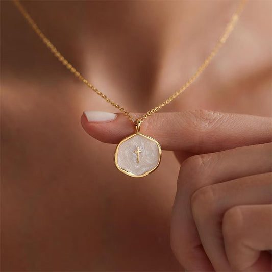 ✝️✨Minimalistisk Troshalsband för henne!