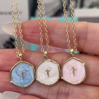 ✝️✨Minimalistisk Troshalsband för henne!