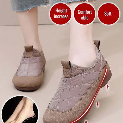 Termiska slip-on-skor för kvinnor för utomhusbruk