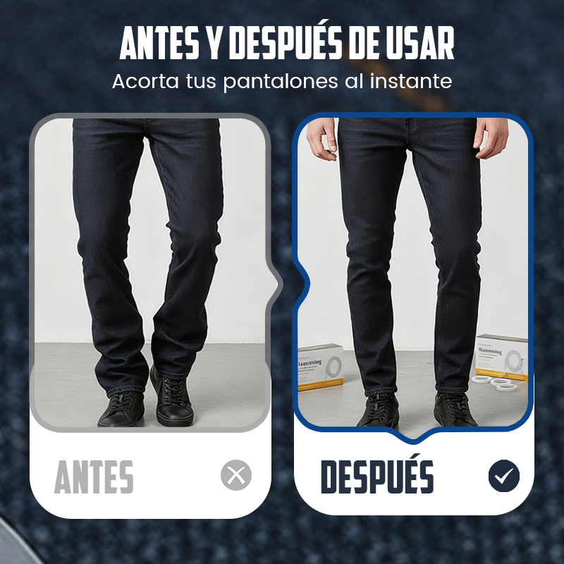 Tvättbar fålltejp för byxor