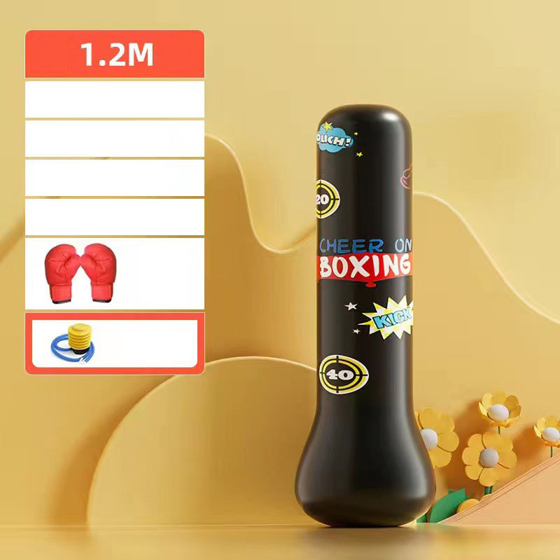 ⏰ Endast nu 50% rabatt!🎉 Uppblåsbar Boxningstumbler För Barn – Slagstark, Barnsäker & Snabbuppblåsning 📦