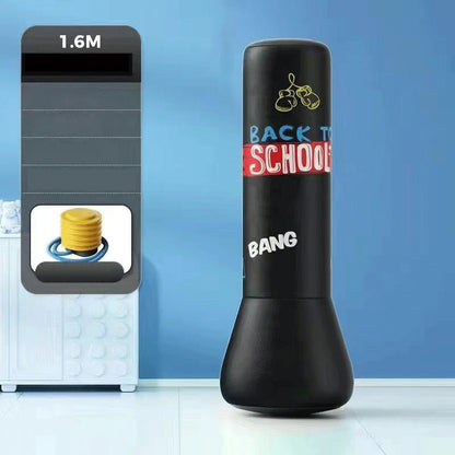 ⏰ Endast nu 50% rabatt!🎉 Uppblåsbar Boxningstumbler För Barn – Slagstark, Barnsäker & Snabbuppblåsning 📦