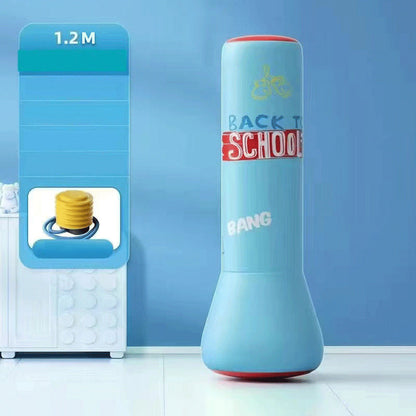 ⏰ Endast nu 50% rabatt!🎉 Uppblåsbar Boxningstumbler För Barn – Slagstark, Barnsäker & Snabbuppblåsning 📦