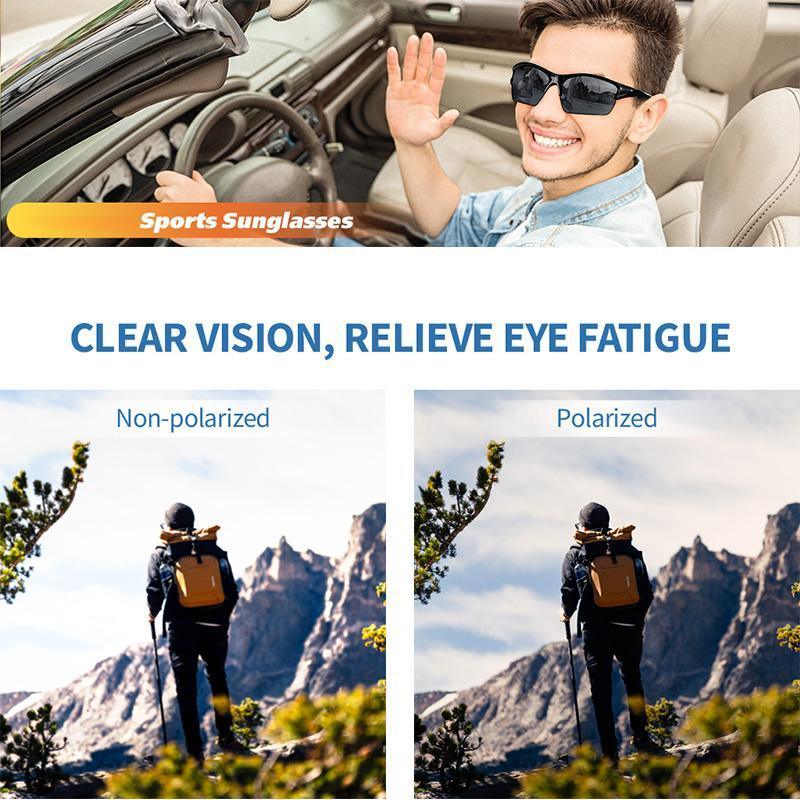🎁Rea med 50% rabatt⏳UV-skyddande solglasögon för utomhuscykling