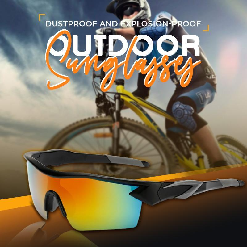 🎁Rea med 50% rabatt⏳UV-skyddande solglasögon för utomhuscykling