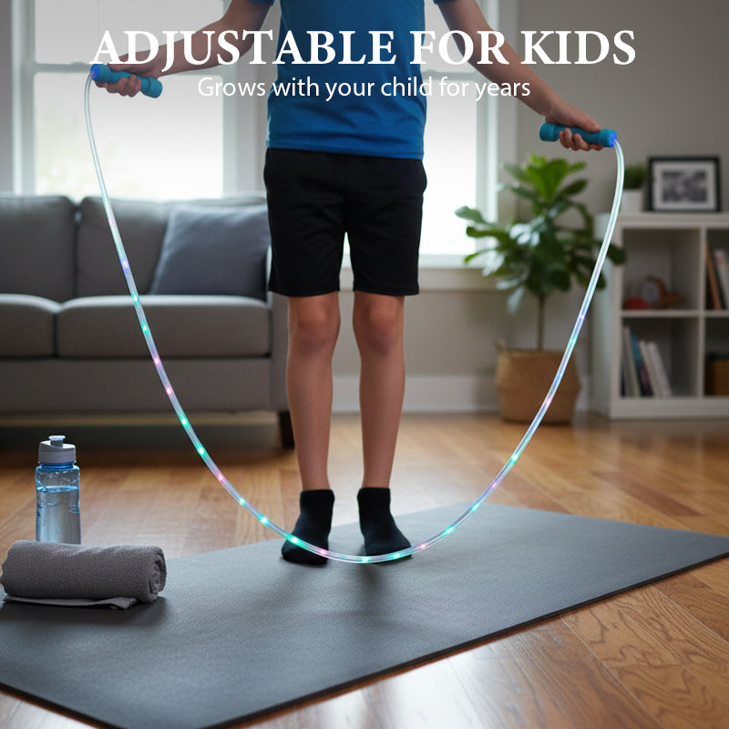 📢Köp 1 få 1 gratis 💡LED-hopprep för barn