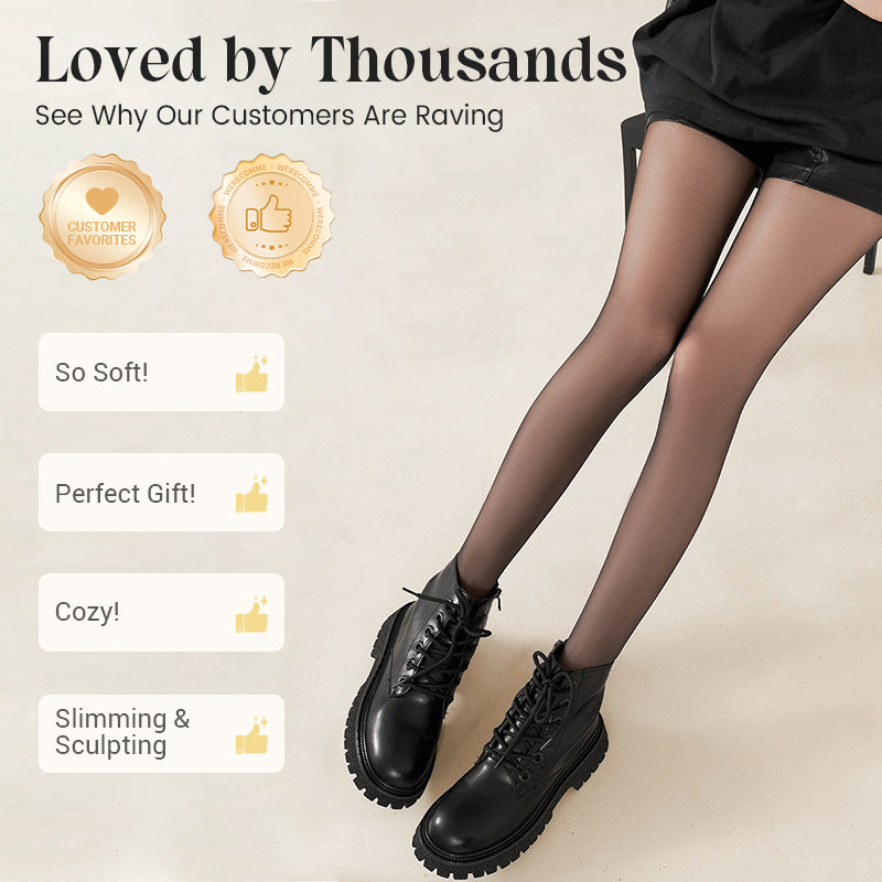 Kontrollstrumpbyxor för kvinnor med tjocklek