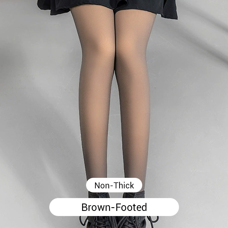 Kontrollstrumpbyxor för kvinnor med tjocklek