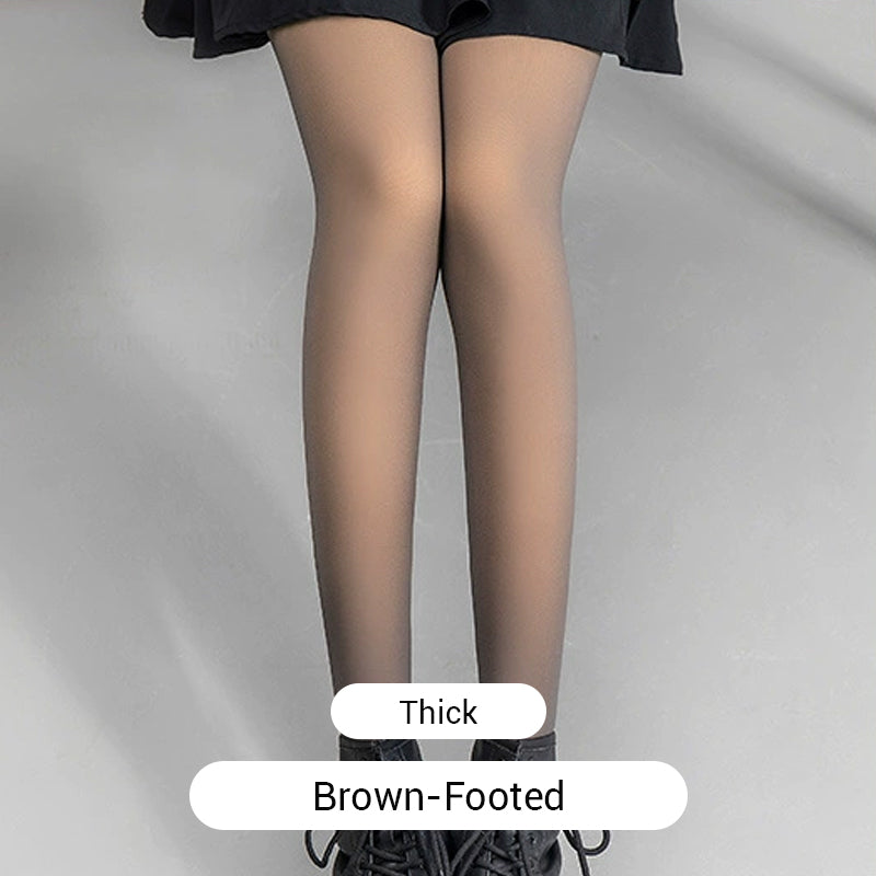 Kontrollstrumpbyxor för kvinnor med tjocklek