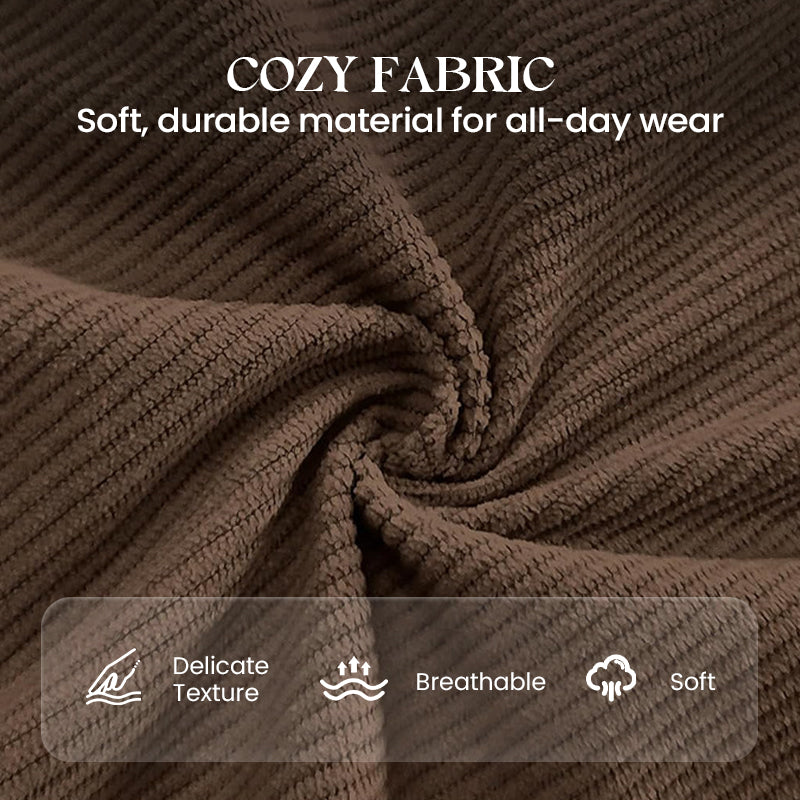 ⏳Begränsad tid – 50% rabatt⏰Herrens lösfittade strängbyxor med fickor