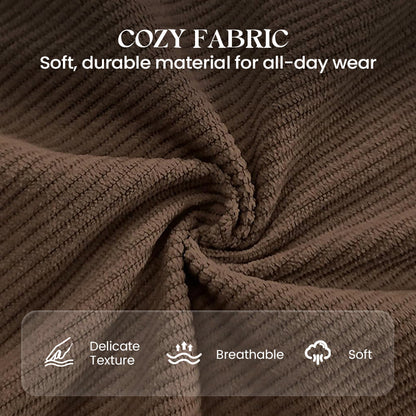 ⏳Begränsad tid – 50% rabatt⏰Herrens lösfittade strängbyxor med fickor