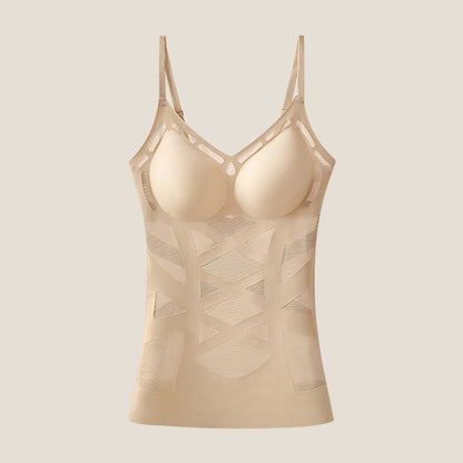 Sömlös formande camisole för kvinnor med inbyggd behå