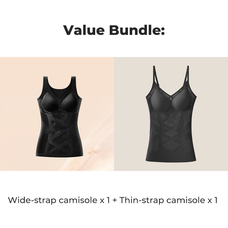 Sömlös magkontrollande shapewear-linne
