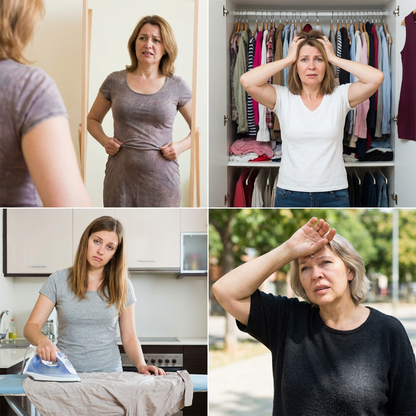 Köp två artiklar och få gratis leverans - Damklänning med V-ringning, långa ärmar och volangkant