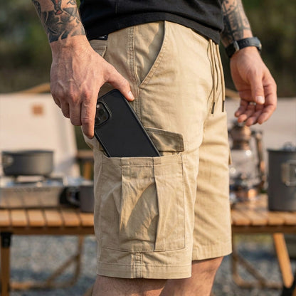 💥Het försäljning - 49 % RABATT💖Herrshorts i casual stil med dragsko i midjan