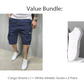 💥Het försäljning - 49 % RABATT💖Herrshorts i casual stil med dragsko i midjan