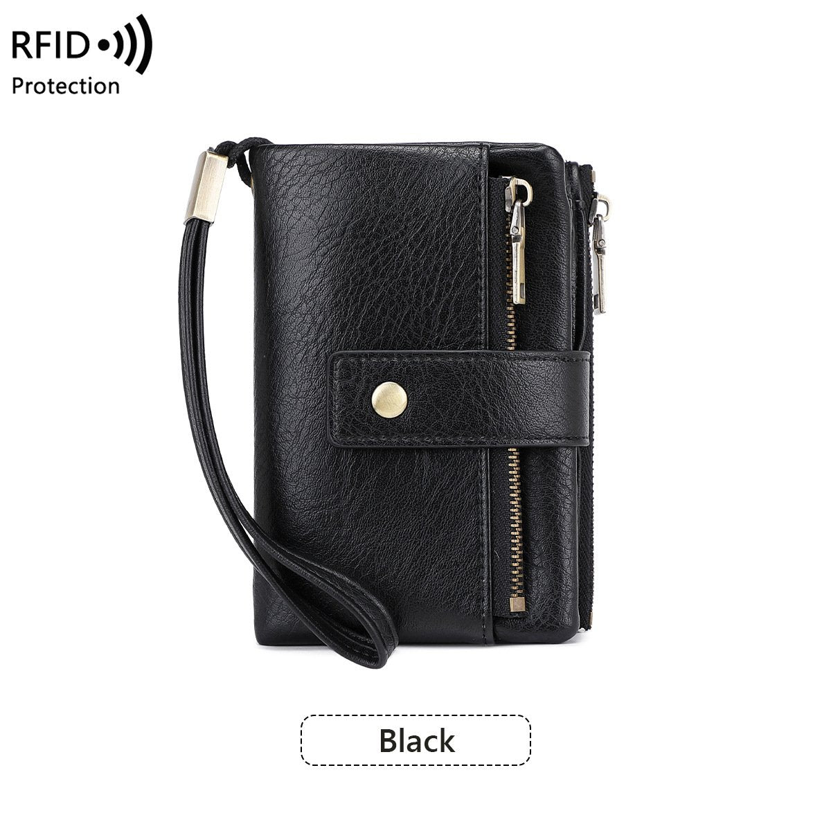 ⏳Begränsad tid – 66% rabatt⏰Damers RFID-säker läderplånbok