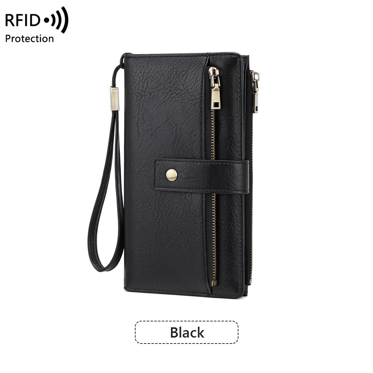 ⏳Begränsad tid – 66% rabatt⏰Damers RFID-säker läderplånbok