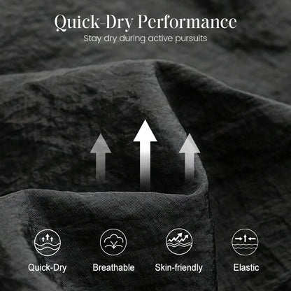 Snabborkande träningsbyxor för herr med sidoränder