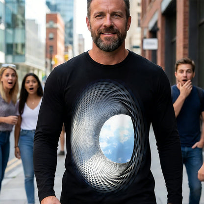 Herr-top med 3D-digitaltryck