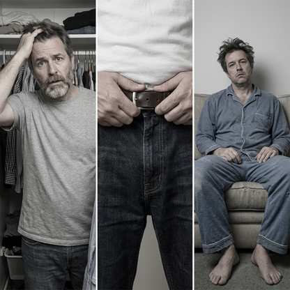 🔈🔈60% RABATT🔥Herrset med grafiskt tryck och byxor