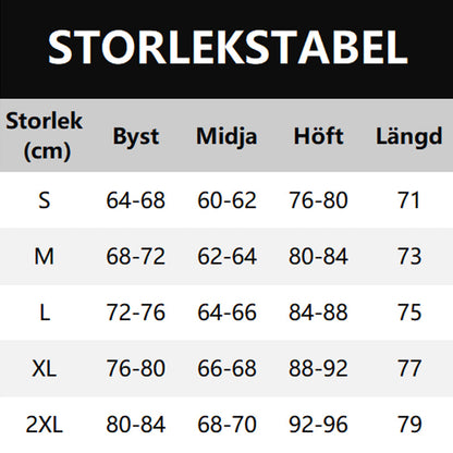 Sexig baddräkt i ett stycke för kvinnor