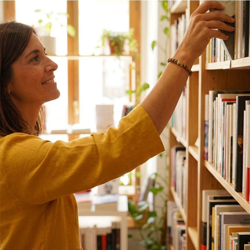 🔥🎁Nyhet 65 % RABATT🔥💖V-ringad och 3/4-ärmad casualklänning med fickor