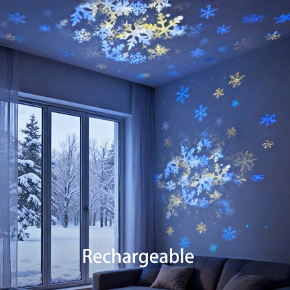 Dynamisk roterande LED-projektorlampa