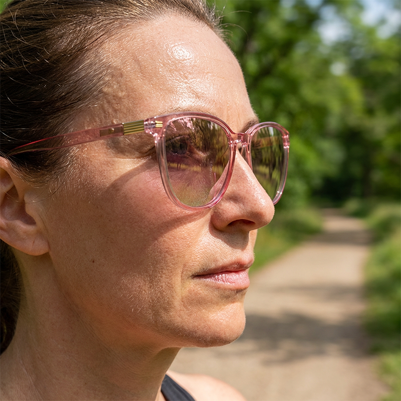 ☀️Sommarrea – 50 % rabatt! 🕶️Oversized polariserade solglasögon för damer