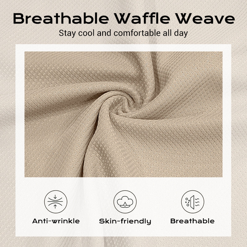 Sommarcasual set med skjorta med dragkedja och short