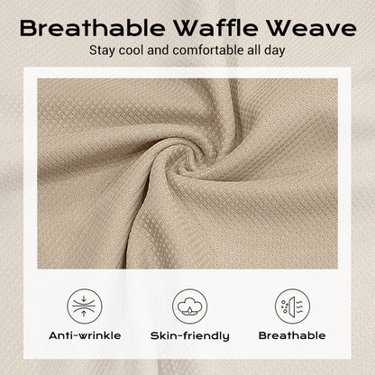 Sommarcasual set med skjorta med dragkedja och short