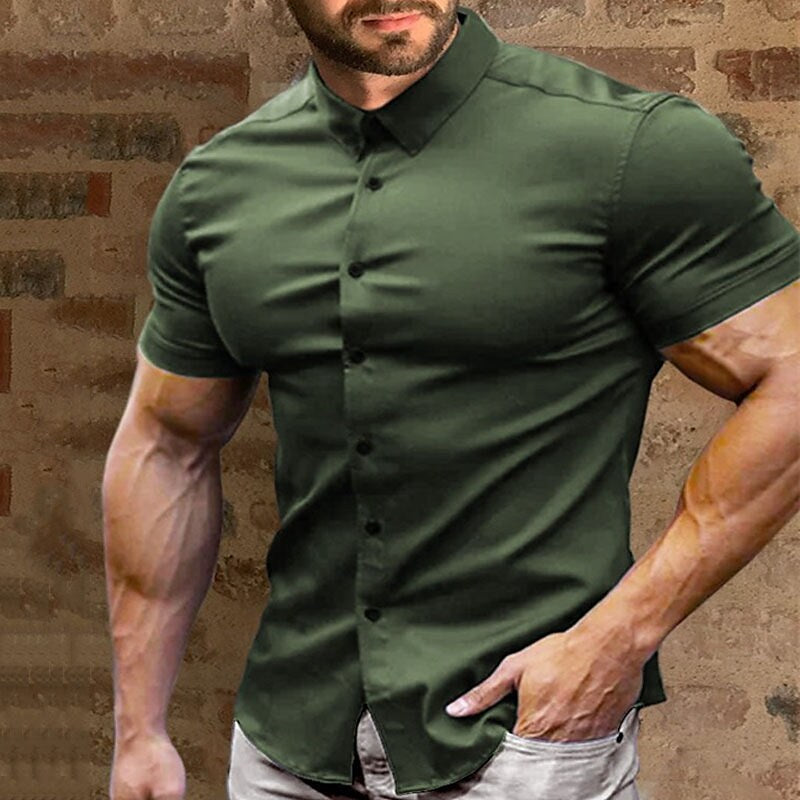 👔⚡ 58% RABATT! | Strykfria Herrskjortor – Ingen Strykning, Skrynkelfri & Bekväm Hela Dagen!