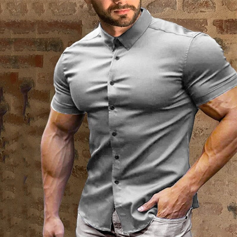 👔⚡ 58% RABATT! | Strykfria Herrskjortor – Ingen Strykning, Skrynkelfri & Bekväm Hela Dagen!