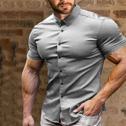 👔⚡ 58% RABATT! | Strykfria Herrskjortor – Ingen Strykning, Skrynkelfri & Bekväm Hela Dagen!