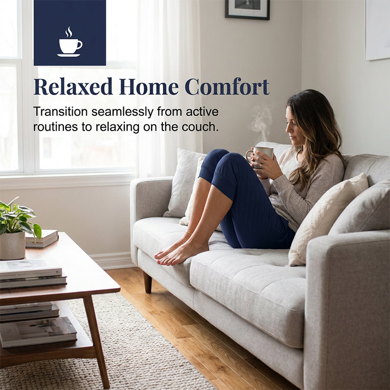 Korta sweatpants med dragsko i midjan för avkoppling