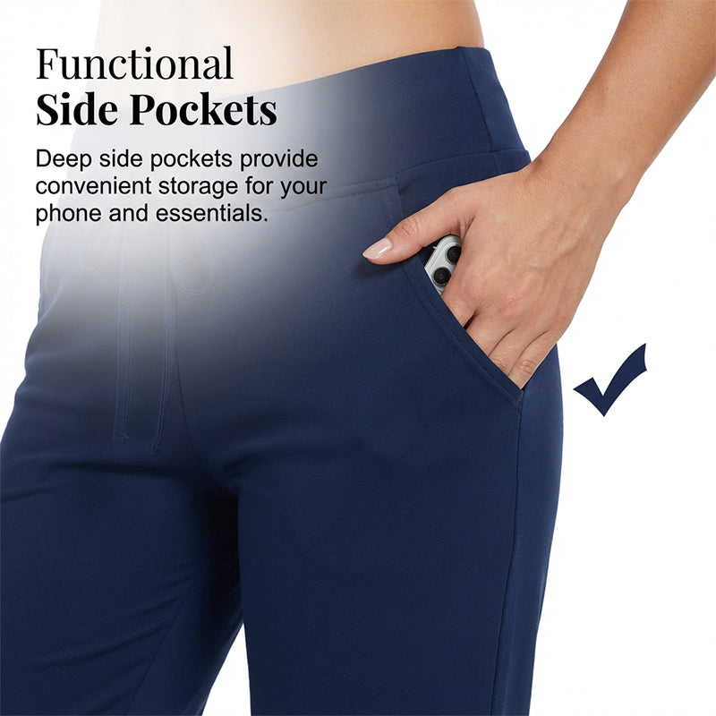 Korta sweatpants med dragsko i midjan för avkoppling