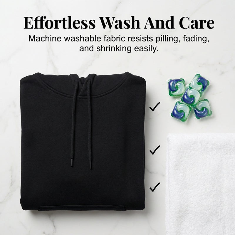 Oversized hoodie för damer med unik meshryg