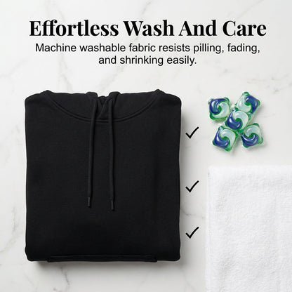 Oversized hoodie för damer med unik meshryg