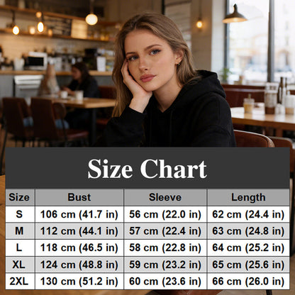 Oversized hoodie för damer med unik meshryg