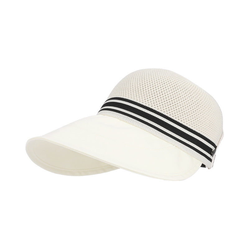 🔥🎁Nyhet 50 % RABATT🔥Trendig och andningsbar solhatt för kvinnor
