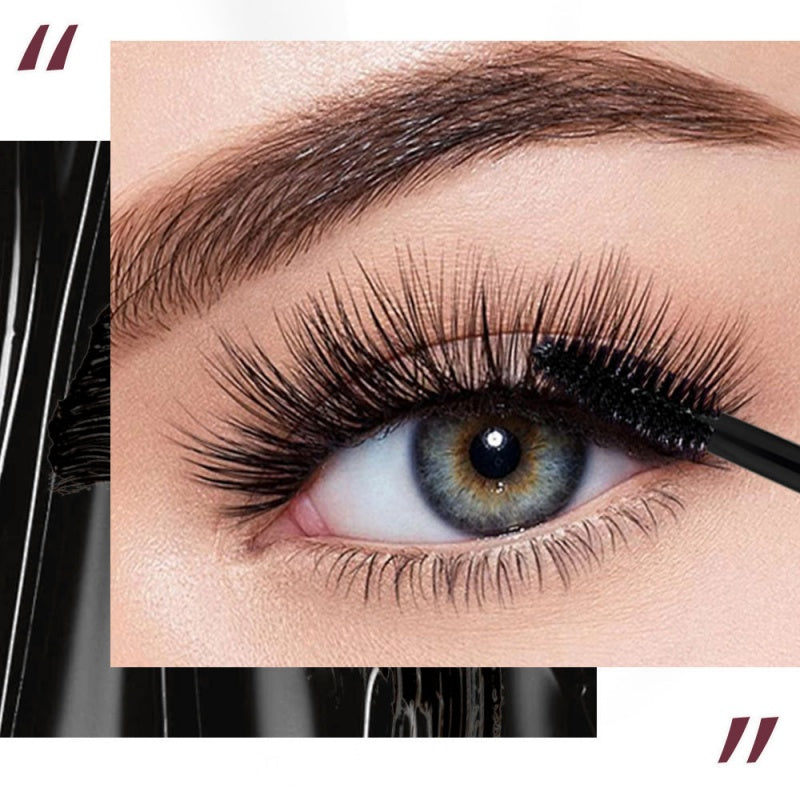 Kladdfri mascara som böjer och förlänger håret