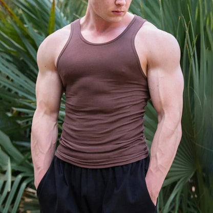 Tanktop för män i slim- och muscle-passfor