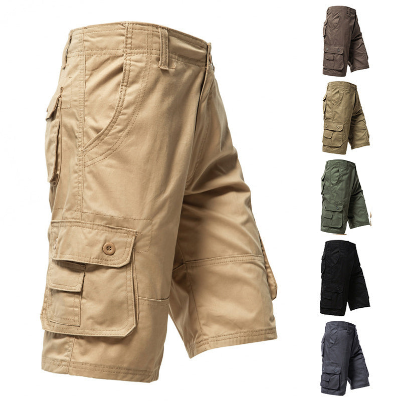 Cargoshorts för män för friluftsliv och vardagsbruk