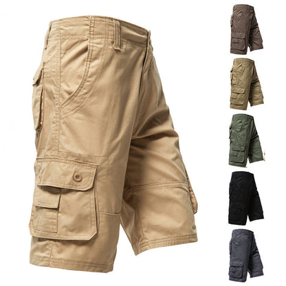 Cargoshorts för män för friluftsliv och vardagsbruk