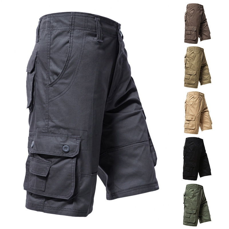 Cargoshorts för män för friluftsliv och vardagsbruk