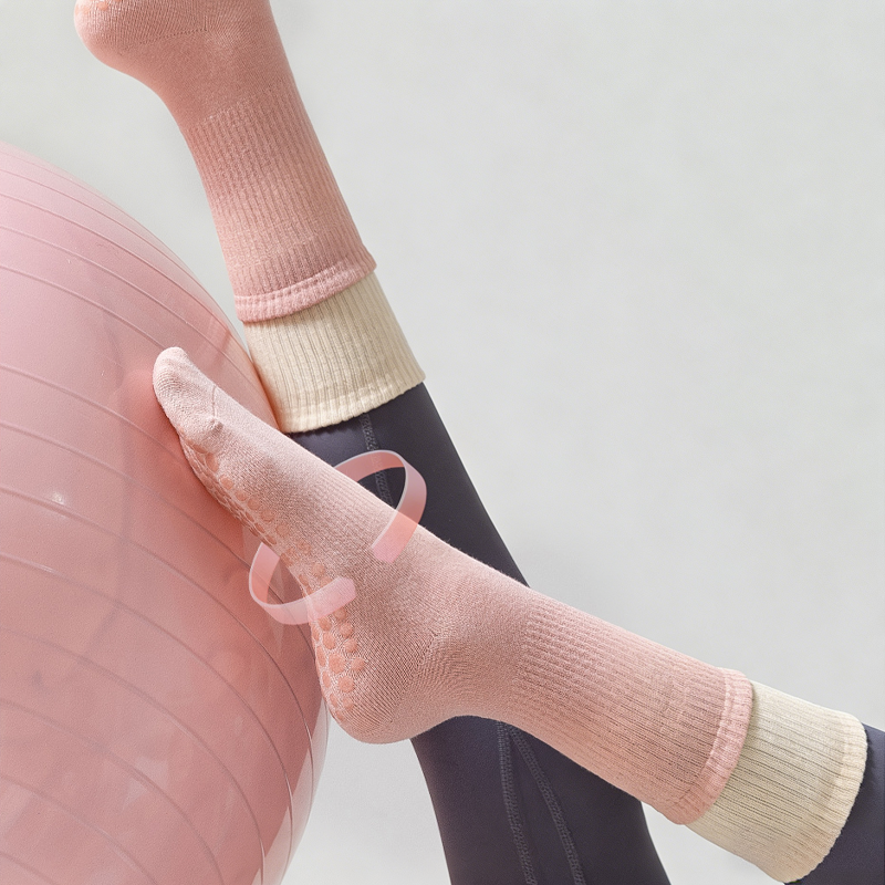 Cloud-Soft Pilates-strumpor med grepp